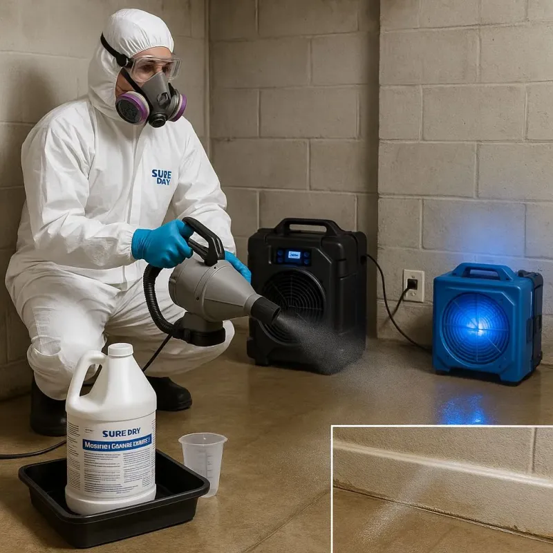 Sanitization and Odor Removal process in Buckhannon, WV