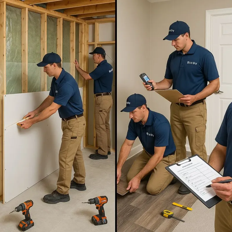 Repairs and Reconstruction process in Buckhannon, WV